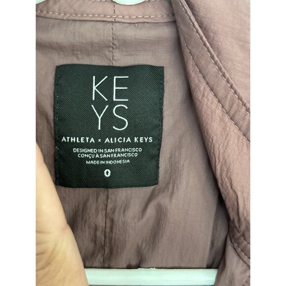 Athleta X Alicia Keys Women's Brown Cocoa Utility Jumpsuit Size 0 - Picture 4 of 9
